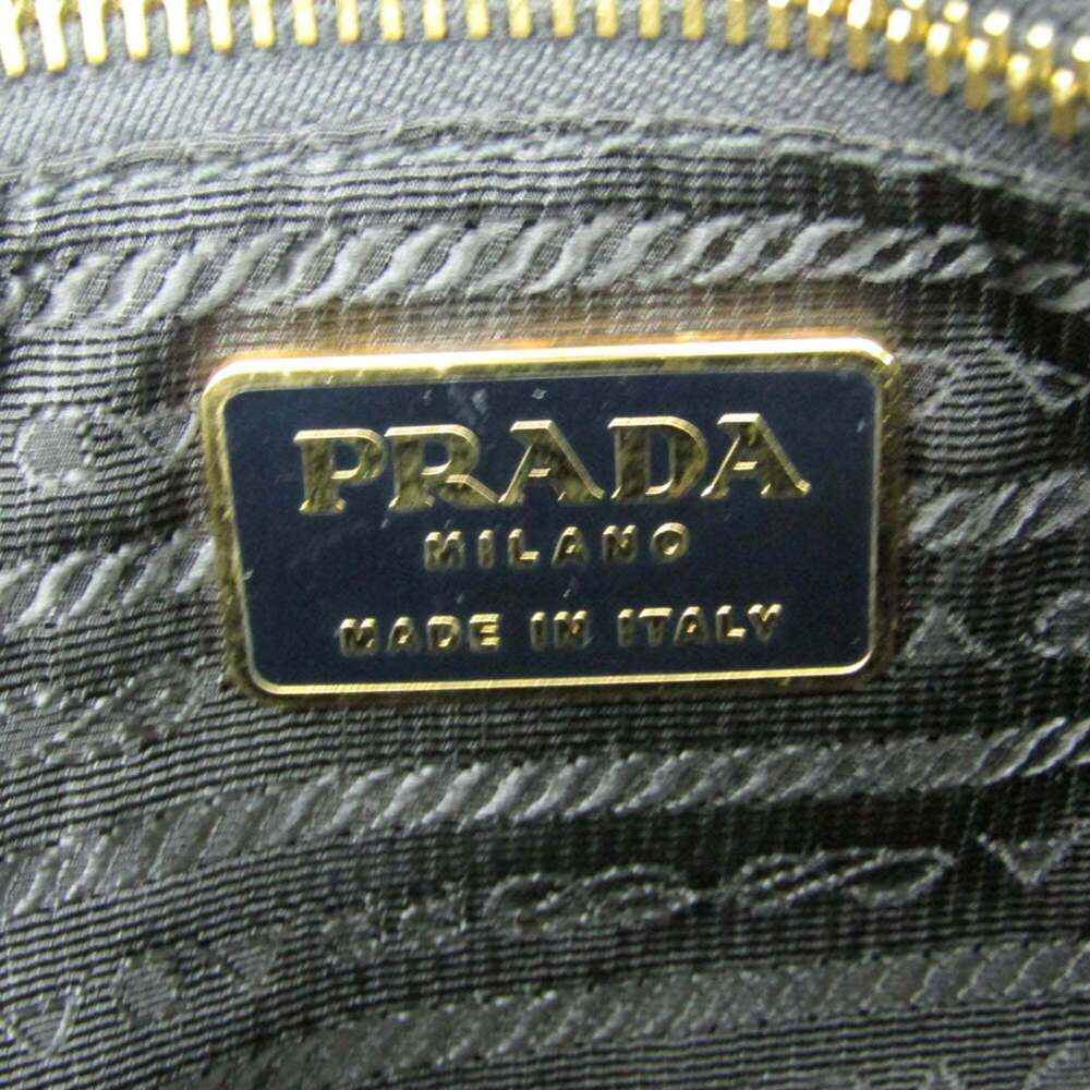 PRADA Black Leather Shoulder Bag - Picture 15 of 16